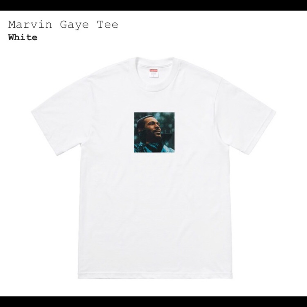 ❌SOLD OUT❌Supreme Marvin gaye tee or t-shirt